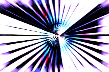 Siyah arkaplanda dönen ışık gösterisi. Lüks çizgiler. Parlak kıvrımlı duvar kağıdı. Uzay tüneli. Dönen ışık çemberi ya da maytap izi. Parlak konsept çizimi.