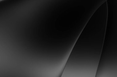 Web sitesi, poster, marka kimliği, broşür, sunum şablonu için lüks koyu bir arka plan. Dalgalı şekilli kaliteli tasarım. Dalgalanmalı soyut arkaplan. Pankart veya kapak tasarımı için dekorasyon.