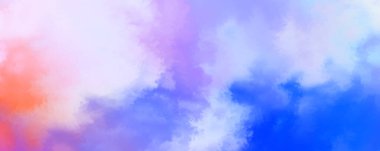 Modern fırça darbeleri. Poster, duvar sanatı, afiş, kart, kitap kapağı veya ambalaj için rahatlatıcı kompozisyonun yumuşak renkli çizimi. Pastel renklerle suluboya. 