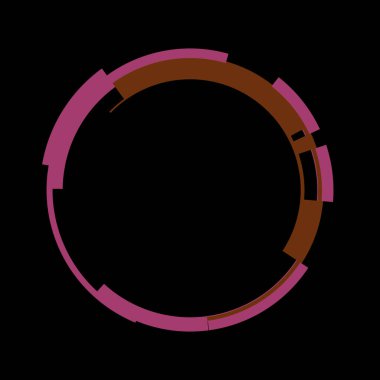 Fütürist dairesel gövde arayüzü elementi. Soyut çember geometrik arkaplan. Dijital teknolojinin grafiksel çizimi.