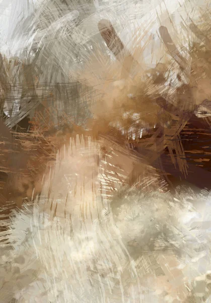 Rough Brushstrokes Abstract Background Brush Painting Color Strokes Paint Unique — Stock Photo, Image