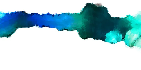 Yumuşak Kıllı Suluboya Desenli Çağdaş Modern Doku Soyut Renk Boyama — Stok fotoğraf