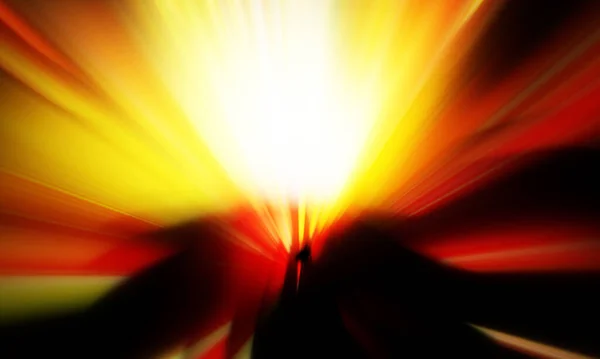 Siyah Zemin Üzerinde Işık Parçacığı Izleri Parlayan Parçacıkları Çizgileri Olan — Stok fotoğraf