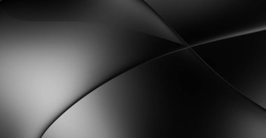 Web sitesi, poster, marka kimliği, broşür, sunum şablonu için lüks koyu bir arka plan. Dalgalı şekilli kaliteli tasarım. Dalgalanmalı soyut arkaplan. Pankart veya kapak tasarımı için dekorasyon.