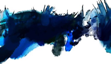 Mürekkep ve fosforlu kalemler yaratıcı çizimler. Beyaz arka planda boyama. El çizimi soyut renk dokuları. Poster, kart, davetiye, pankart, broşür, broşür için tasarım. Boyalı fırça darbeleri