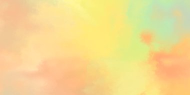 Modern fırça darbeleri. Poster, duvar sanatı, afiş, kart, kitap kapağı veya ambalaj için rahatlatıcı kompozisyonun yumuşak renkli çizimi. Pastel renklerle suluboya. 