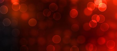 Kavramsal ışıklar duvar kağıdı. Güzel soyut çok renkli bokeh çemberleri parçacıklarla çevrili. Metninizi veya başlığınızı göstermek için boşluk ile odaklanmış olmayan canlı illüstrasyon. 