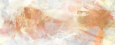 Soyut arkaplanda pürüzlü fırça darbeleri. Fırça boyası. Renkli boya darbeleri. Eşsiz duvar sanatı. Tuvaldeki modern sanat. Renkli çağdaş sanat eserleri.