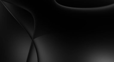 Web sitesi, poster, marka kimliği, broşür, sunum şablonu için lüks koyu bir arka plan. Dalgalı şekilli kaliteli tasarım. Dalgalanmalı soyut arkaplan. Pankart veya kapak tasarımı için dekorasyon.