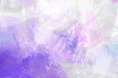 Soyut arkaplanda pürüzlü fırça darbeleri. Fırça boyası. Renkli boya darbeleri. Eşsiz duvar sanatı. Tuvaldeki modern sanat. Renkli çağdaş sanat eserleri.