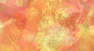 Soyut arkaplanda pürüzlü fırça darbeleri. Fırça boyası. Renkli boya darbeleri. Eşsiz duvar sanatı. Tuvaldeki modern sanat. Renkli çağdaş sanat eserleri.