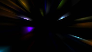 Parlayan yıldızın patlaması. Dinamik renkli arkaplan resmi. Parıldayan ışıklar duvar kağıdı. Tasarımınız için canlı şablon.