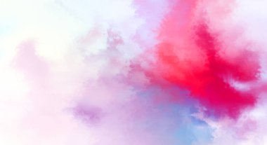 Modern fırça darbeleri. Poster, duvar sanatı, afiş, kart, kitap kapağı veya ambalaj için rahatlatıcı kompozisyonun yumuşak renkli çizimi. Pastel renklerle suluboya. 