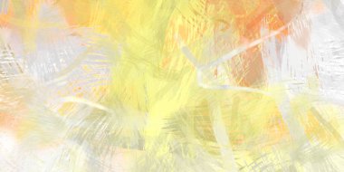 Soyut arkaplanda pürüzlü fırça darbeleri. Fırça boyası. Renkli boya darbeleri. Eşsiz duvar sanatı. Tuvaldeki modern sanat. Renkli çağdaş sanat eserleri.