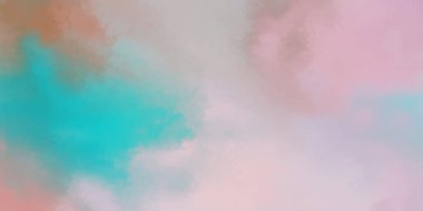 Modern fırça darbeleri. Poster, duvar sanatı, afiş, kart, kitap kapağı veya ambalaj için rahatlatıcı kompozisyonun yumuşak renkli çizimi. Pastel renklerle suluboya. 