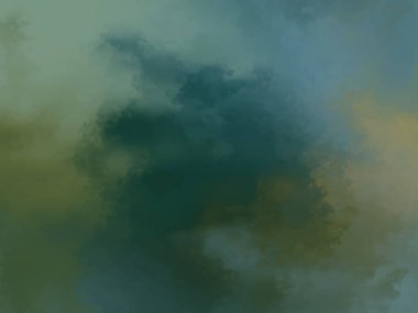 Modern fırça darbeleri. Poster, duvar sanatı, afiş, kart, kitap kapağı veya ambalaj için rahatlatıcı kompozisyonun yumuşak renkli çizimi. Pastel renklerle suluboya. 