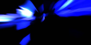 Güzel canlı renklerle enerji patlaması. Siyah arkaplanda izole edilmiş dinamik ışık ışınları. Parlayan renkli ışık parçacıklarının grafiksel 2D çizimi. Parlak tasarım şablonu.