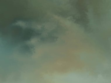 Modern fırça darbeleri. Poster, duvar sanatı, afiş, kart, kitap kapağı veya ambalaj için rahatlatıcı kompozisyonun yumuşak renkli çizimi. Pastel renklerle suluboya. 