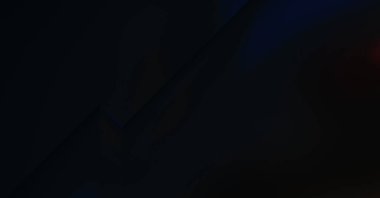 Geometrik dinamik şekiller. Gölgeli teknoloji dijital şablonu ve gradyan arka planda ışıklar. Modern basit geometrik renk gradyanı soyut arkaplan. 3B illüstrasyon. 