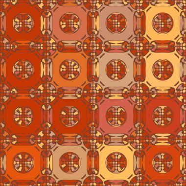 Soyut duvar kağıdı. Dekoratif hippi fayansları. Sanatsal arka plan. Yaratıcı karalama sanatı farklı şekil ve dokulara sahip kusursuz desen. Kolaj.