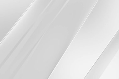 Soyut ışık fütüristik duvar kağıdı. Zarif, parlak çizgili arka plan. Geometrik katmanlı üç boyutlu beyaz arkaplan. Poster, broşür, sunum ve web sitesi için geometrik şablon tasarımı.