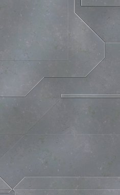 Katmanlı paneller. Fütürist soyut duvar kağıdı. Geometrik teknolojik yansıtıcı arka plan 3D metalik doku. Uzay gemisi desen yüzeyi.