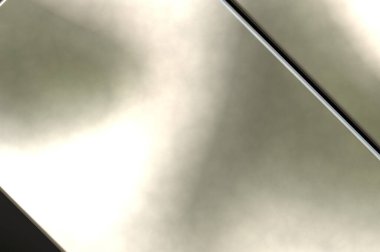 Üç boyutlu metalik doku. Uzay gemisi desenli yüzey. Aydınlık ve karanlık paneller. Fütürist soyut duvar kağıdı. Geometrik teknolojik yansıtıcı arkaplan.