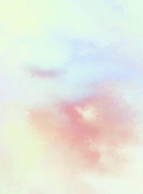 Modern fırça darbeleri. Poster, duvar sanatı, afiş, kart, kitap kapağı veya ambalaj için rahatlatıcı kompozisyonun yumuşak renkli çizimi. Pastel renklerle suluboya. 