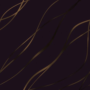 Dalgalı yansıtıcı çizgilerin kusursuz deseni. Lüks minimalist malzeme. Süs dalgasıyla dekoratif motif. Web, kartvizit, davetiye, poster, tekstil baskısı için zarif duvar kağıdı.