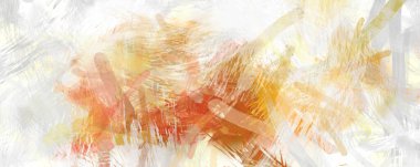 Soyut arkaplanda pürüzlü fırça darbeleri. Fırça boyası. Renkli boya darbeleri. Eşsiz duvar sanatı. Tuvaldeki modern sanat. Renkli çağdaş sanat eserleri.