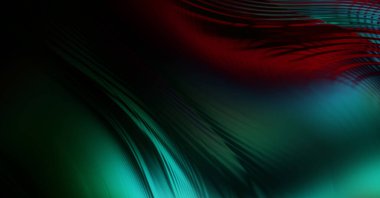 Soyut, enerjik bir arkaplan. Renkli, dalgalı duvar kâğıdı. Grafik konsept çizimi. Yumuşak dalgalı çizgiler. Girdap gibi renkli canlı şekiller..