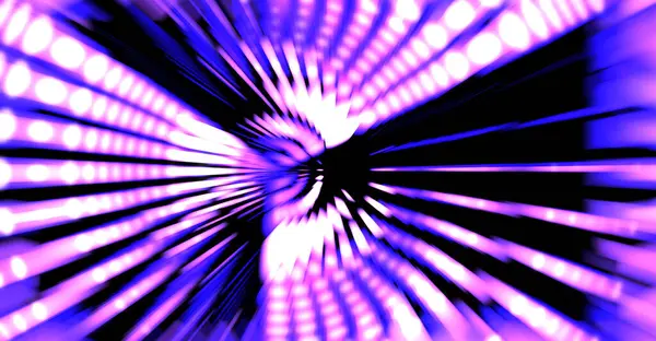 Siyah arkaplanda dönen ışık gösterisi. Lüks çizgiler. Parlak kıvrımlı duvar kağıdı. Uzay tüneli. Dönen ışık çemberi ya da maytap izi. Parlak konsept çizimi.