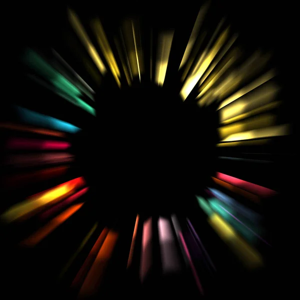 Sfondo Fresco Brillamenti Luminosi Vividi Vibranti Display Luci Lucide Colorate — Foto Stock