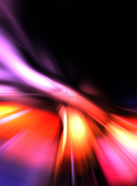 Colorful Vibrant Flashes Light Energy Warped Graphic Motion Background Dynamic — Stock Photo, Image