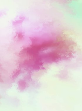 Modern fırça darbeleri. Poster, duvar sanatı, afiş, kart, kitap kapağı veya ambalaj için rahatlatıcı kompozisyonun yumuşak renkli çizimi. Pastel renklerle suluboya. 