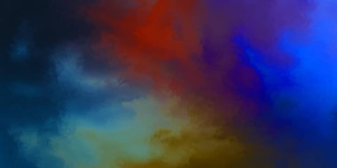 Modern fırça darbeleri. Poster, duvar sanatı, afiş, kart, kitap kapağı veya ambalaj için rahatlatıcı kompozisyonun yumuşak renkli çizimi. Pastel renklerle suluboya. 