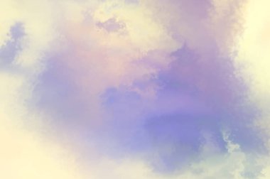 Modern fırça darbeleri. Poster, duvar sanatı, afiş, kart, kitap kapağı veya ambalaj için rahatlatıcı kompozisyonun yumuşak renkli çizimi. Pastel renklerle suluboya. 