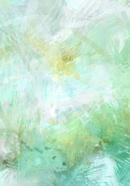 Soyut arkaplanda pürüzlü fırça darbeleri. Fırça boyası. Renkli boya darbeleri. Eşsiz duvar sanatı. Tuvaldeki modern sanat. Renkli çağdaş sanat eserleri.