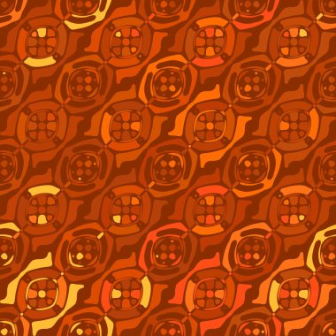 Yaratıcı karalama sanatı farklı şekil ve dokulara sahip kusursuz desen. Kolaj. Sanatsal arka plan. Soyut duvar kağıdı. Dekoratif hippi fayansları.