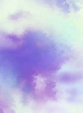 Modern fırça darbeleri. Poster, duvar sanatı, afiş, kart, kitap kapağı veya ambalaj için rahatlatıcı kompozisyonun yumuşak renkli çizimi. Pastel renklerle suluboya. 