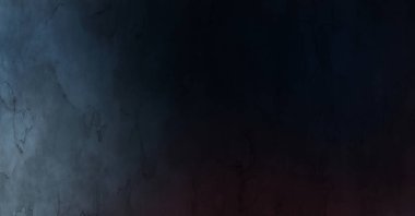 Grunge 'un geçmişi. Renkli şablon. Tasarımınız için doku ve elementler. Stres desenli gotik duvar. Büyük eski lekeli duvar kâğıdı. 