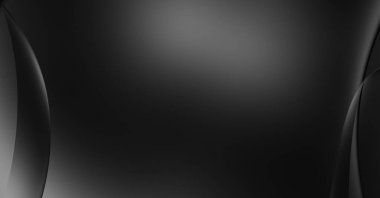 Web sitesi, poster, marka kimliği, broşür, sunum şablonu için lüks koyu bir arka plan. Dalgalı şekilli kaliteli tasarım. Dalgalanmalı soyut arkaplan. Pankart veya kapak tasarımı için dekorasyon.