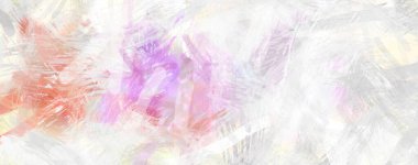 Soyut arkaplanda pürüzlü fırça darbeleri. Fırça boyası. Renkli boya darbeleri. Eşsiz duvar sanatı. Tuvaldeki modern sanat. Renkli çağdaş sanat eserleri.