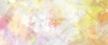 Soyut arkaplanda pürüzlü fırça darbeleri. Fırça boyası. Renkli boya darbeleri. Eşsiz duvar sanatı. Tuvaldeki modern sanat. Renkli çağdaş sanat eserleri.