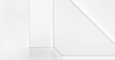 3 boyutlu geometrik arkaplan. Fütürist şablon. Minimalist zarif zemin. Son moda lüks kompozisyon. Karanlık elementleri olan birinci sınıf soyut duvar kâğıdı. Poster, broşür, sunum için tasarım.