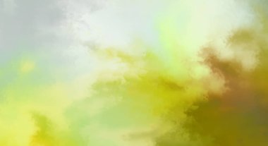 Modern fırça darbeleri. Poster, duvar sanatı, afiş, kart, kitap kapağı veya ambalaj için rahatlatıcı kompozisyonun yumuşak renkli çizimi. Pastel renklerle suluboya. 