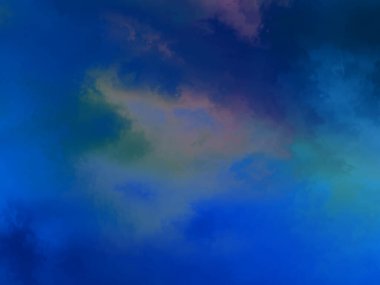 Modern fırça darbeleri. Poster, duvar sanatı, afiş, kart, kitap kapağı veya ambalaj için rahatlatıcı kompozisyonun yumuşak renkli çizimi. Pastel renklerle suluboya. 