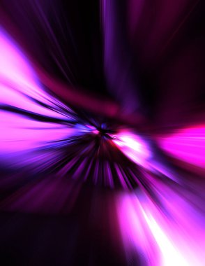 Renkli ışık enerjisi parlamaları. Çarpık grafik hareket arkaplanı. Dinamik patlama flaşı. Hızlanma efekti. Hızlı yüksek hız bulanıklaştırma arkaplanı. Işık teknolojisi soyut duvar kağıdı.