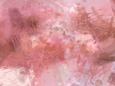 Soyut arkaplanda pürüzlü fırça darbeleri. Fırça boyası. Renkli boya darbeleri. Eşsiz duvar sanatı. Tuvaldeki modern sanat. Renkli çağdaş sanat eserleri.