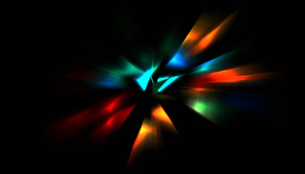 Fundal Rece Lumini Strălucitoare Mișcare Vibrant Șablon Portal Colorat Pentru — Fotografie, imagine de stoc